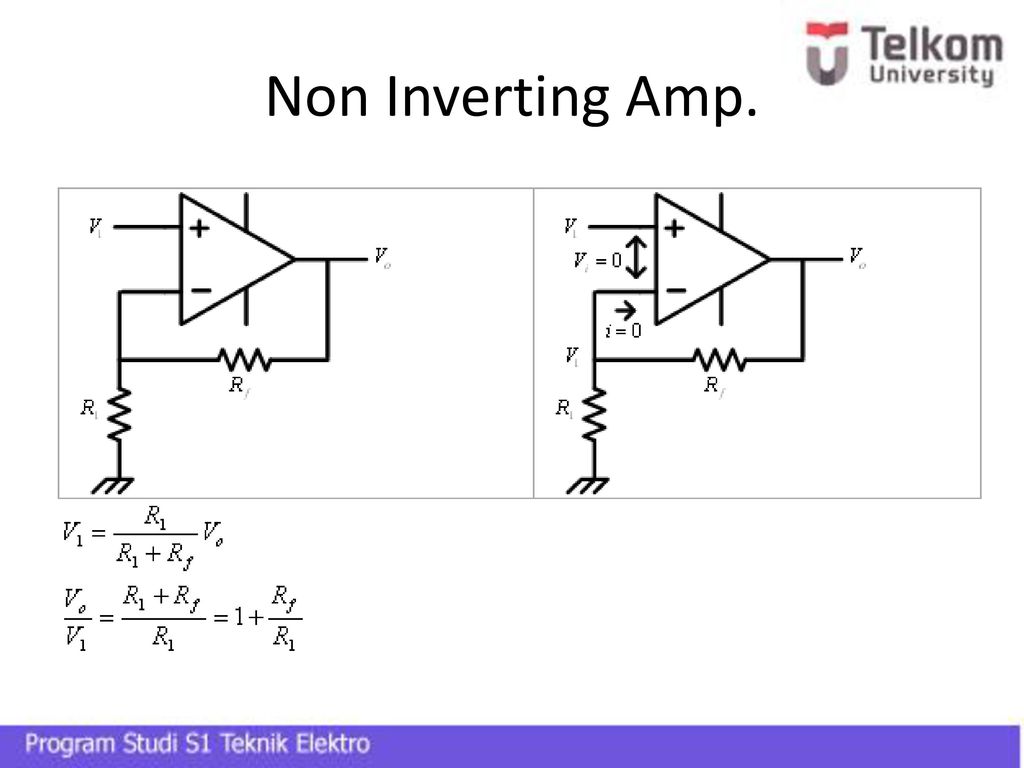 non investing amplifier filter cap